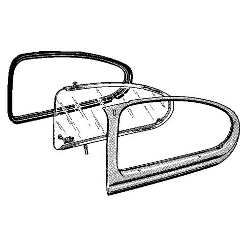 Rear Quarter Window Rubber