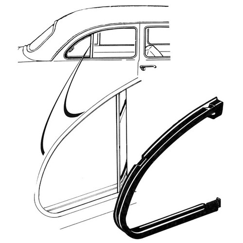 Rear Vent Window Seals
