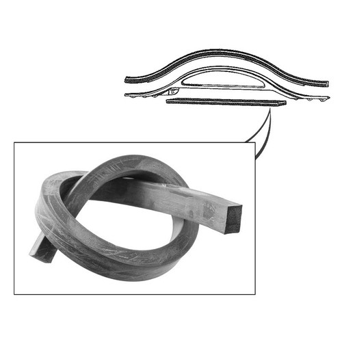 Radiator Air Deflector to Top of Radiator Seal