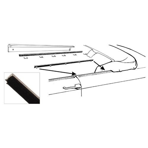Quarter Window Anti-Rattler Kits