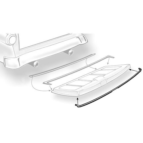Upper Tailgate Seal