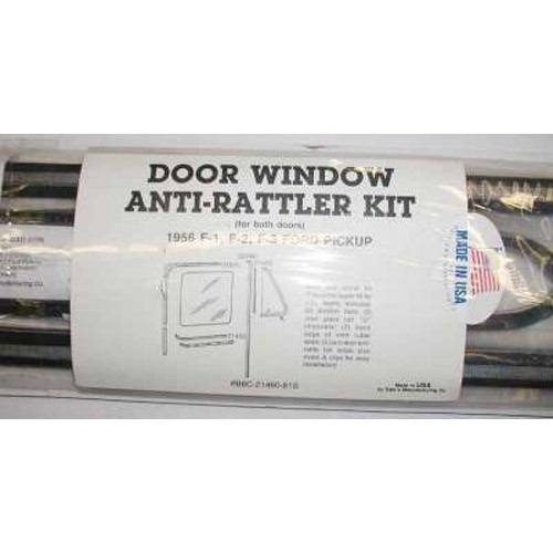 Door Glass Anti-Rattler Kit - USA Made