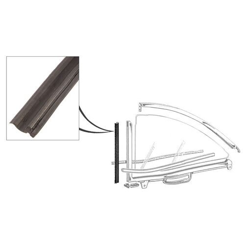 Quarter Window Front Edge Seals