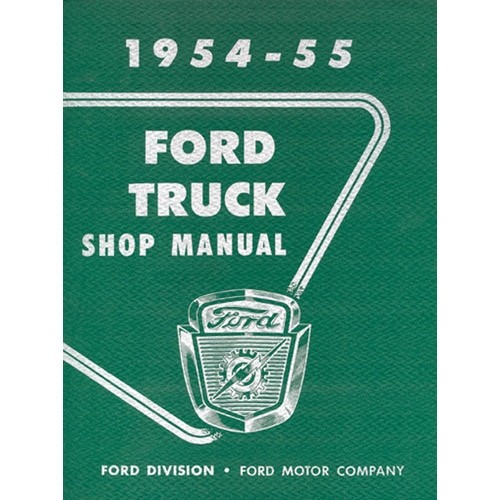 1954-55 Ford Truck Shop Manual on CD 