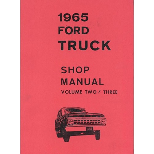 1965 Ford Truck Shop Manual