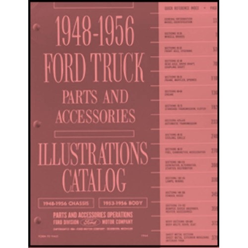 1948-56 Ford Truck Illustrations Catalog