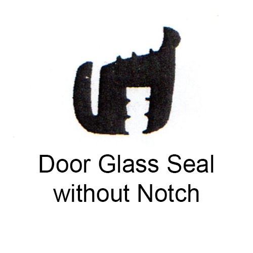 Side or Rear Door Glass Seal