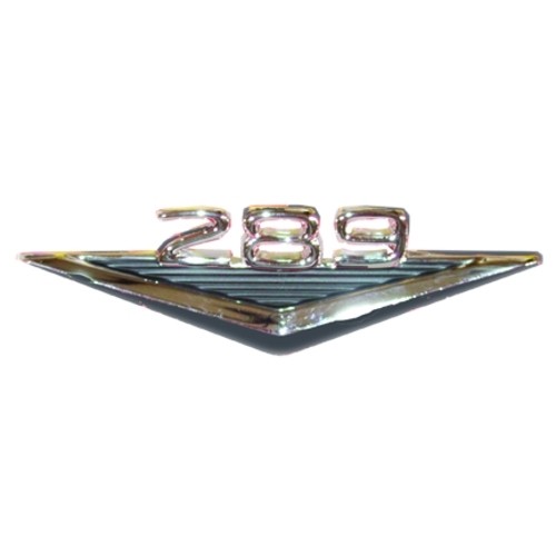 289 Silver Front Fender Ornament