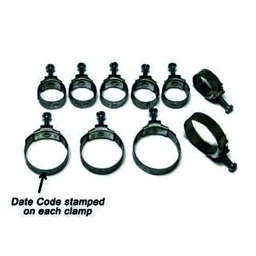 Date Stamped Radiator & Heater Hose Clamp Set