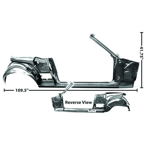 Rear Quarter Door Frame Assembly