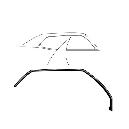 Roof Rail Weatherstrip Seals