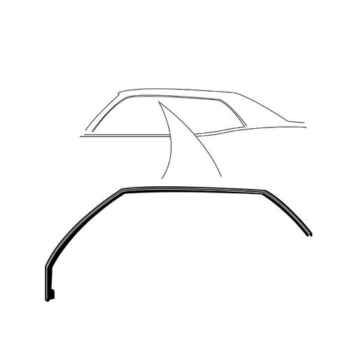 Roof Rail Weatherstrip Seals