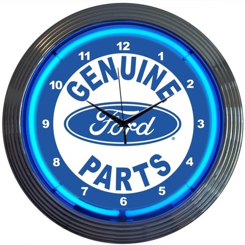 Genuine Ford® Parts Neon Clock