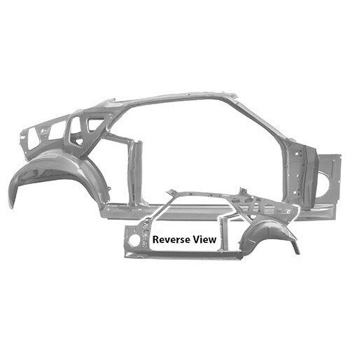 Rear Quarter Door Frame Assembly