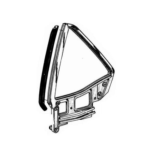 Rear Quarter Window Front Weatherstrip Seal