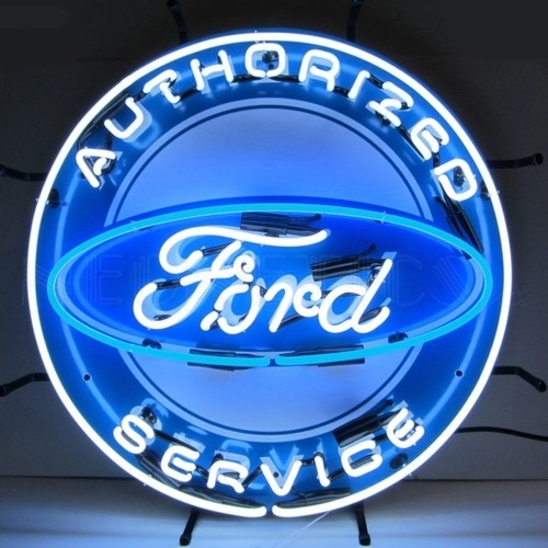 ﻿﻿﻿Ford® Authorized Service Neon Sign