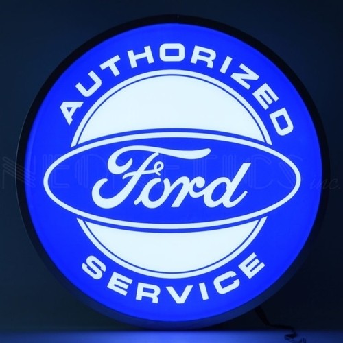 Ford® Authorized Service Backlit LED Sign
